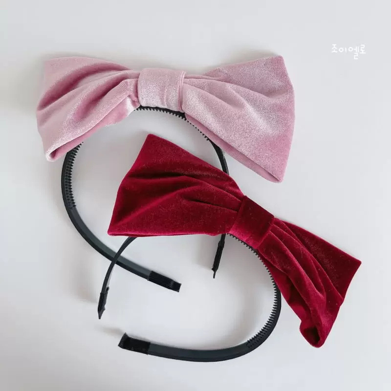 Joy ello - Korean Children Fashion - #childrensboutique - Velvet Present Hair Pin