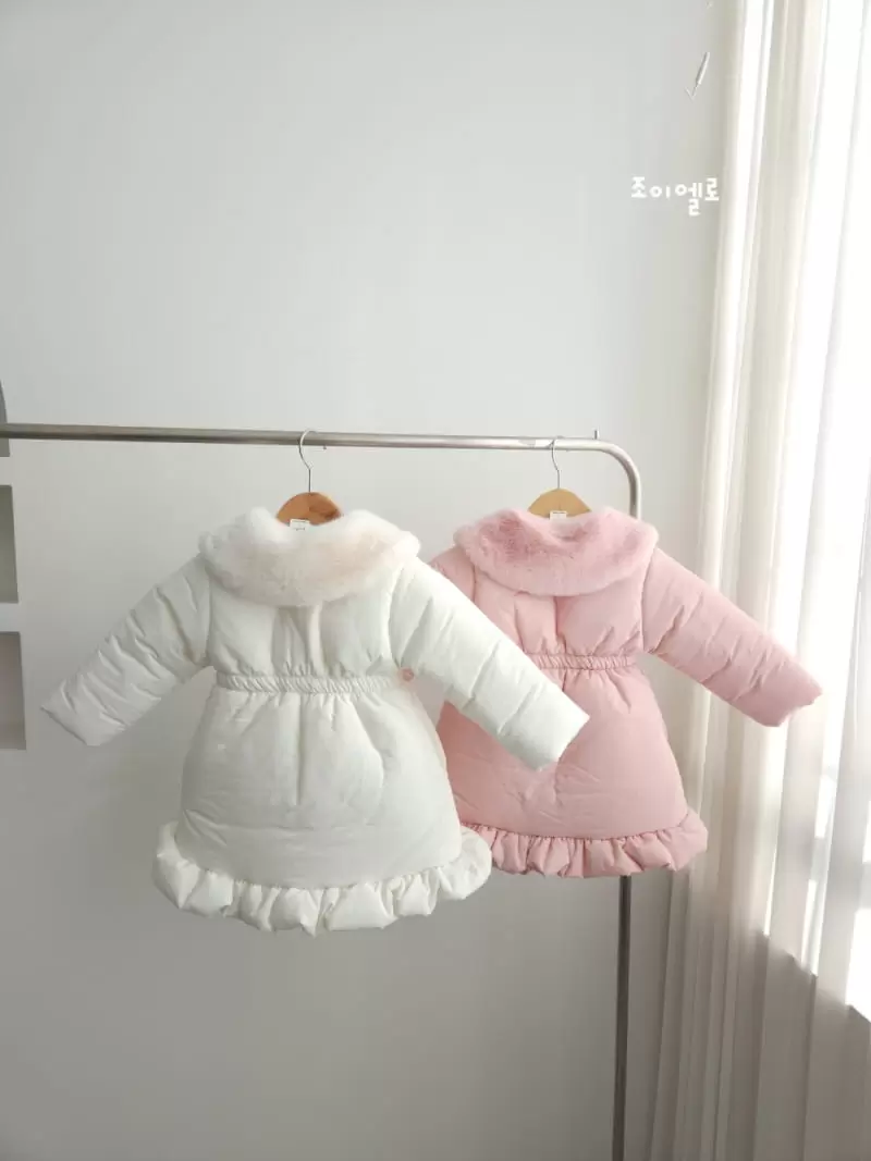 Joy ello - Korean Children Fashion - #fashionkids - Mink Frill Padding - 5