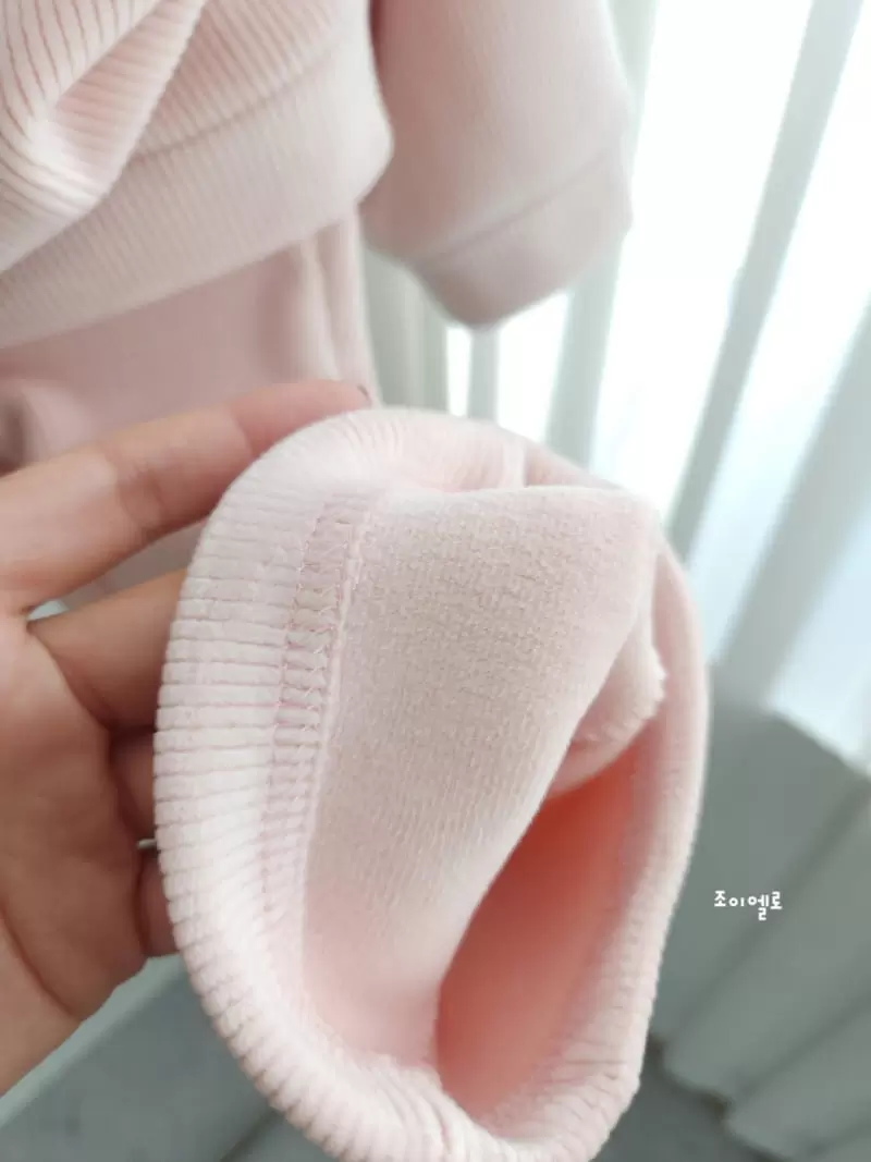 Joy ello - Korean Children Fashion - #kidsshorts - Mink Cotton Candy Top Bottom Set - 4