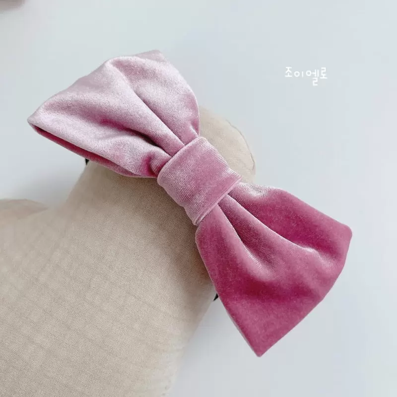 Joy ello - Korean Children Fashion - #kidsstore - Velvet Present Hair Pin - 6