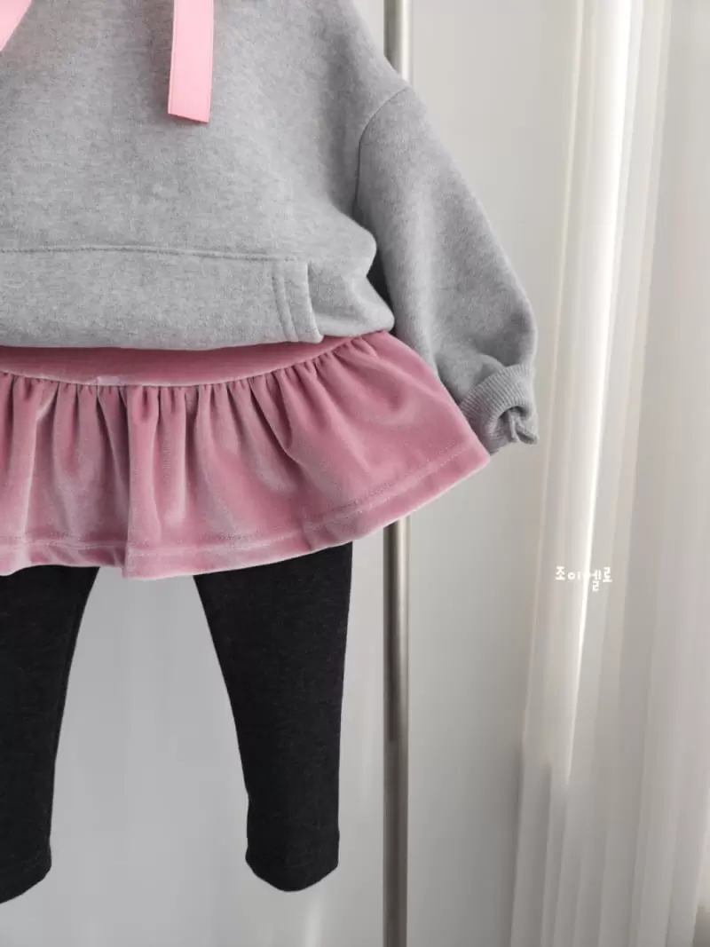 Joy ello - Korean Children Fashion - #prettylittlegirls - Cozy Hoody Tee - 5