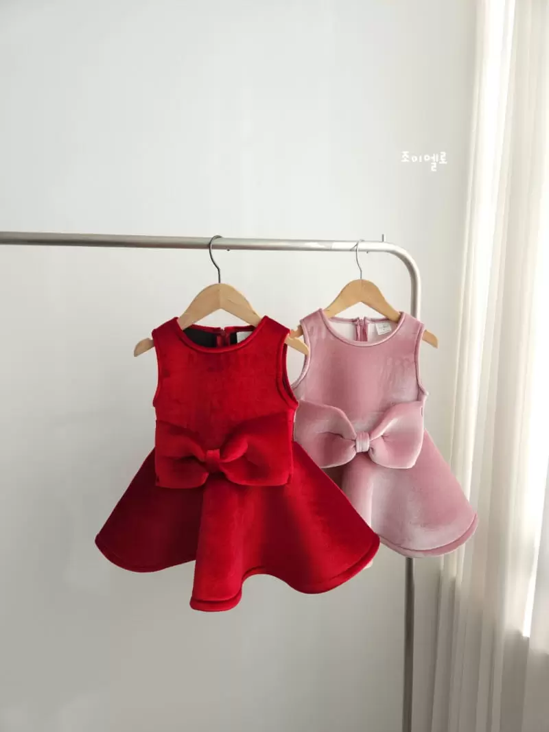 Joy ello - Korean Children Fashion - #prettylittlegirls - Ribbon Cushion One-Piece