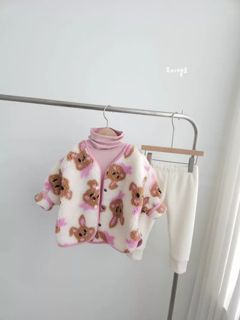 Joy ello - Korean Children Fashion - #todddlerfashion - Rabbit Bboggle Jacket