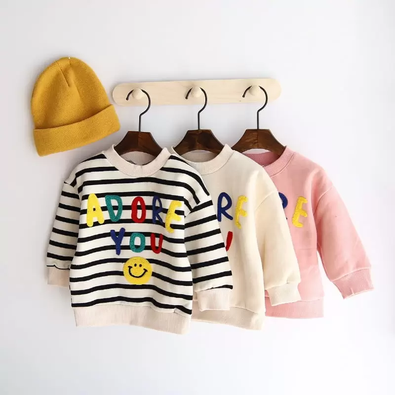 Kingboy - Korean Children Fashion - #kidzfashiontrend - Smile Handle Su Tee