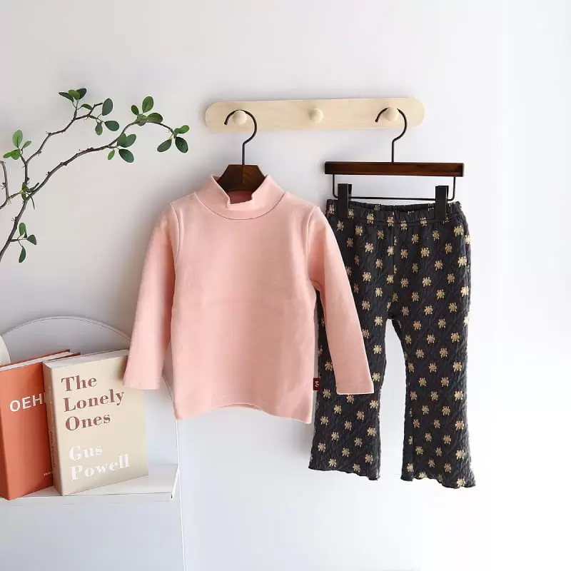 Kingboy - Korean Children Fashion - #Kfashion4kids - Half Turtleneck Tee - 4
