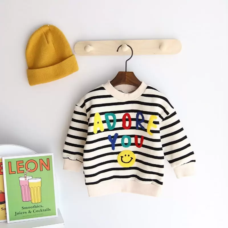 Kingboy - Korean Children Fashion - #littlefashionista - Smile Handle Su Tee - 3