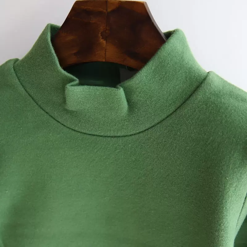 Kingboy - Korean Children Fashion - #prettylittlegirls - Half Turtleneck Tee - 7