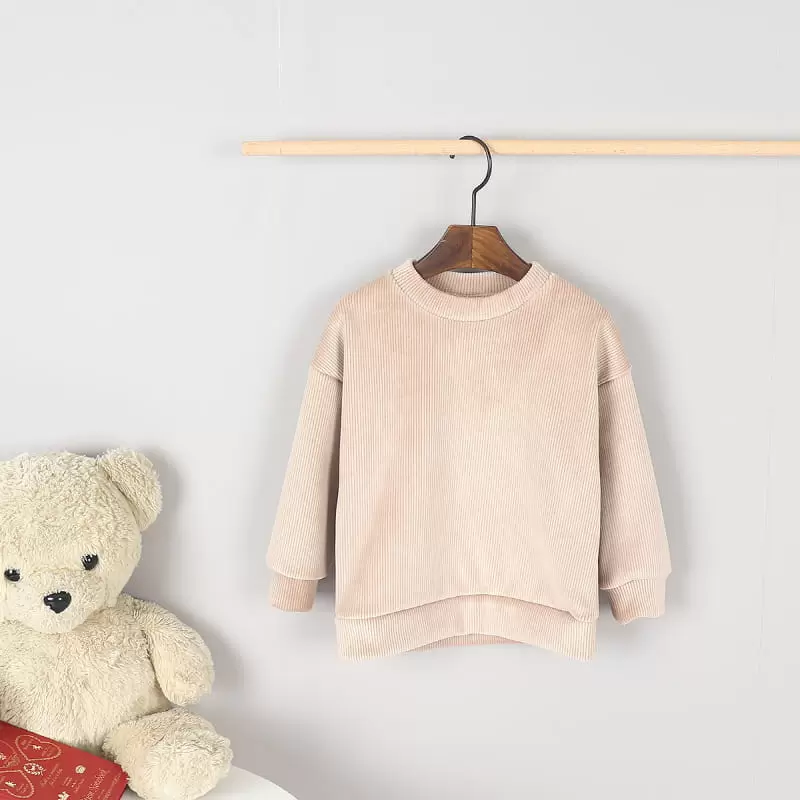 Kingboy - Korean Children Fashion - #todddlerfashion - Velour Mink Tee - 9