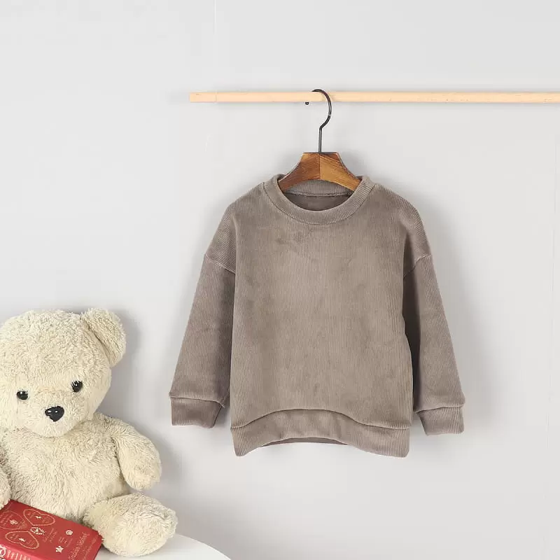 Kingboy - Korean Children Fashion - #toddlerclothing - Velour Mink Tee - 10