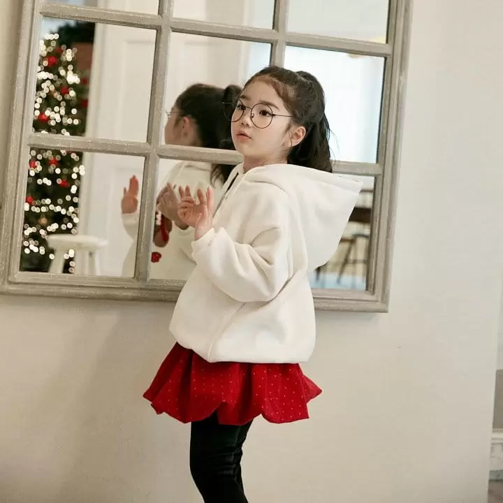 Lago - Korean Children Fashion - #childofig - Ribbon Cute Hoody - 4