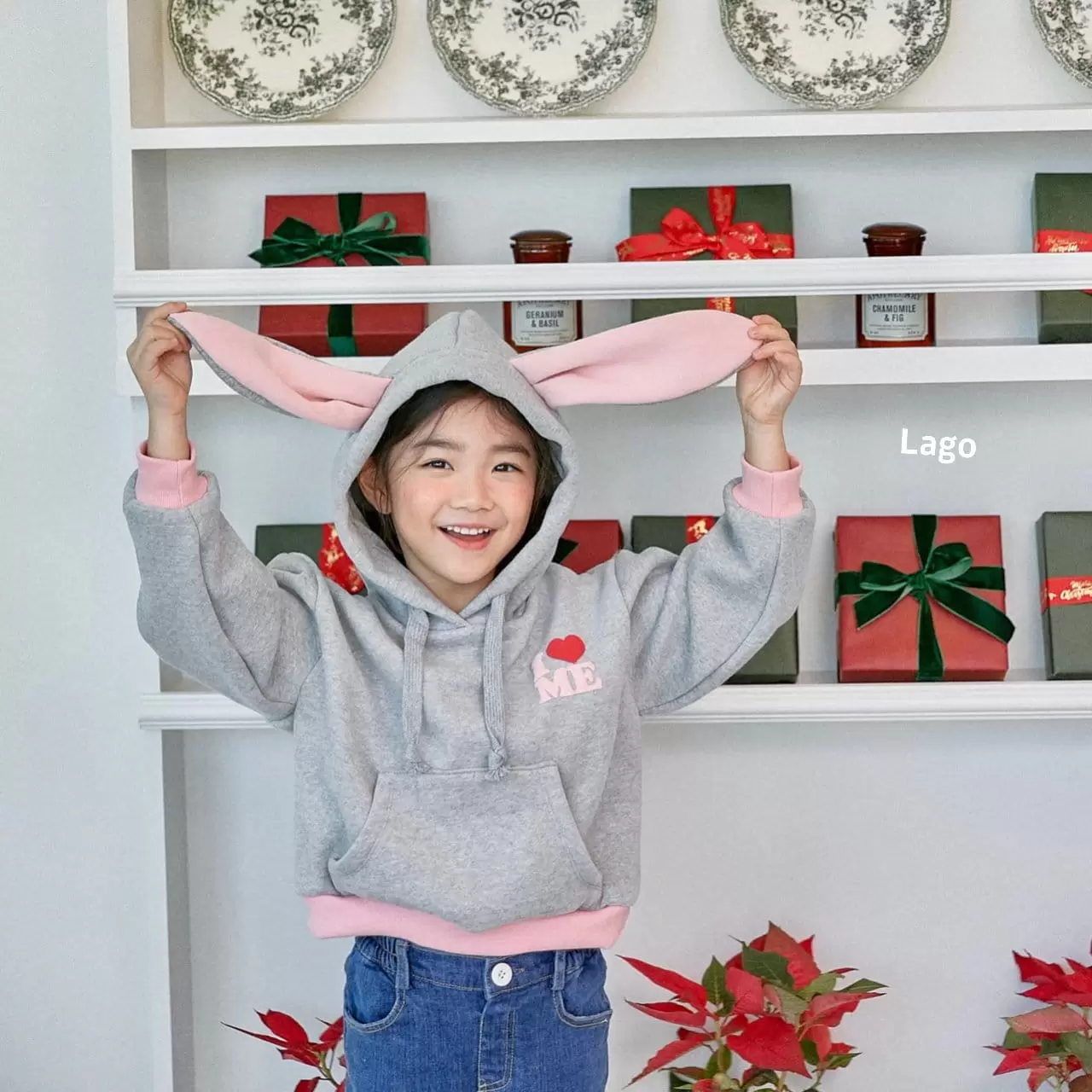Lago - Korean Children Fashion - #designkidswear - Rabbit Hoody - 2