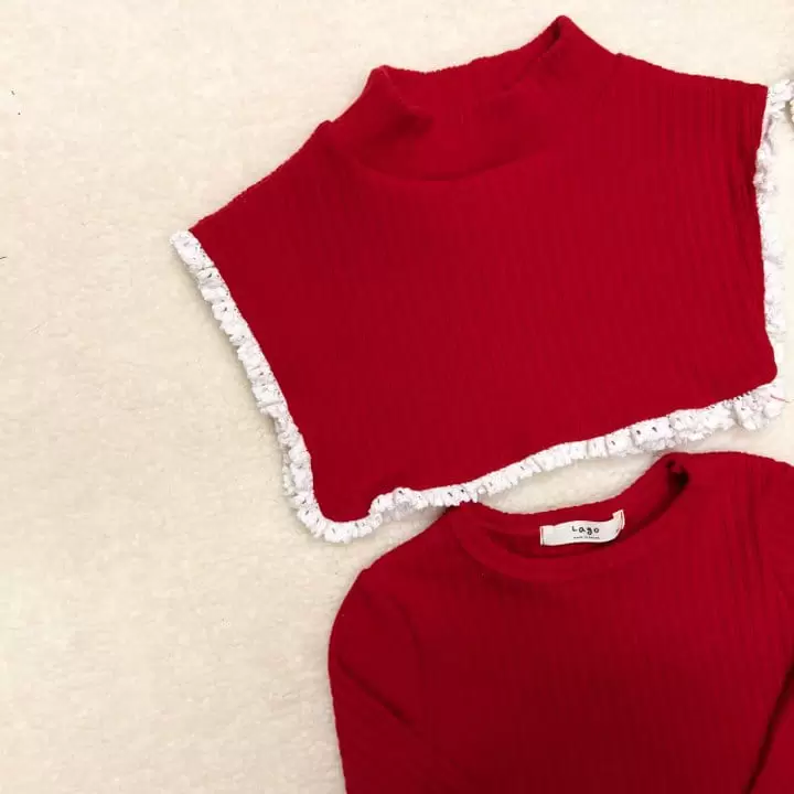 Lago - Korean Children Fashion - #fashionkids - Lace Cape Set - 9