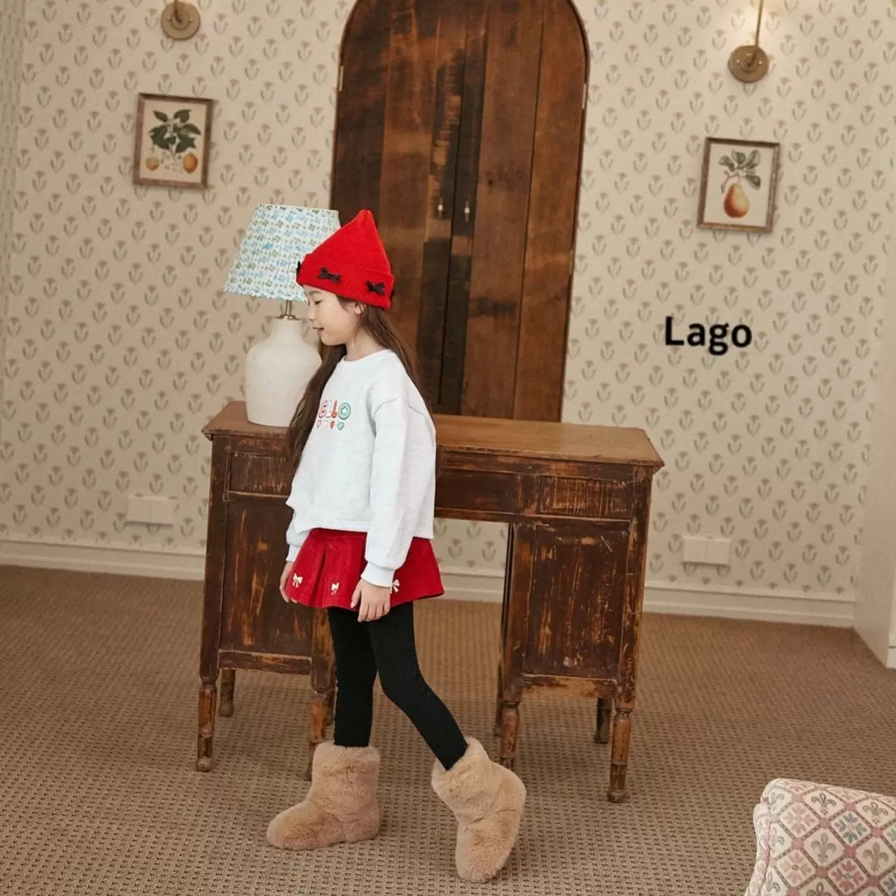 Lago - Korean Children Fashion - #fashionkids - Hello Unbalance Sweatshirt - 4