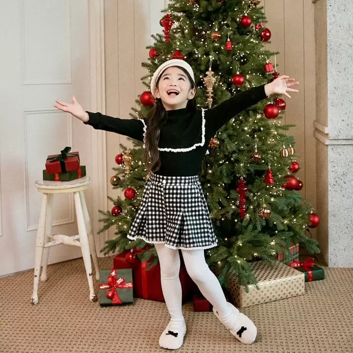 Lago - Korean Children Fashion - #magicofchildhood - Lace Cape Set