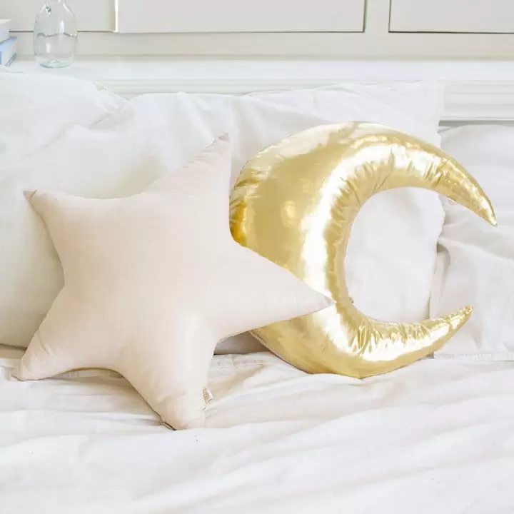 Le Bev - Korean Baby Fashion - #babyclothing - Gold Star and Moon Cushion - 2