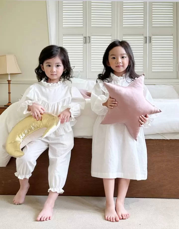 Le Bev - Korean Children Fashion - #stylishchildhood - Gold ST One-Piece - 5