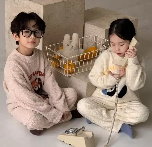 Little Rabbit - Korean Children Fashion - #childofig - Have A Good Night Top Bottom Set - 5