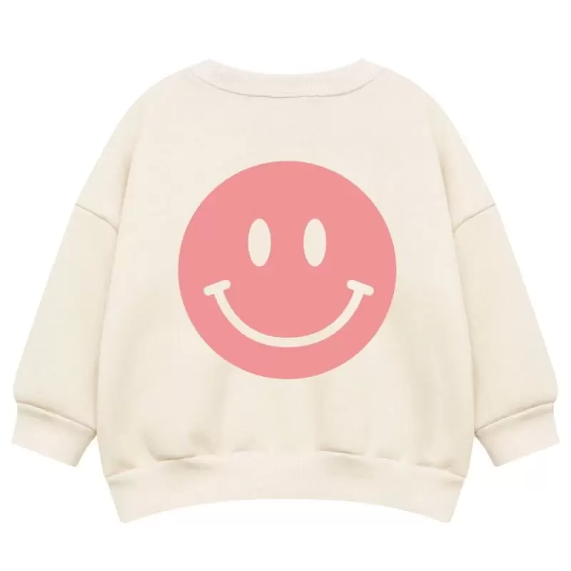 Little Rabbit - Korean Children Fashion - #childofig - Fleece Smile Top Bottom Set - 8