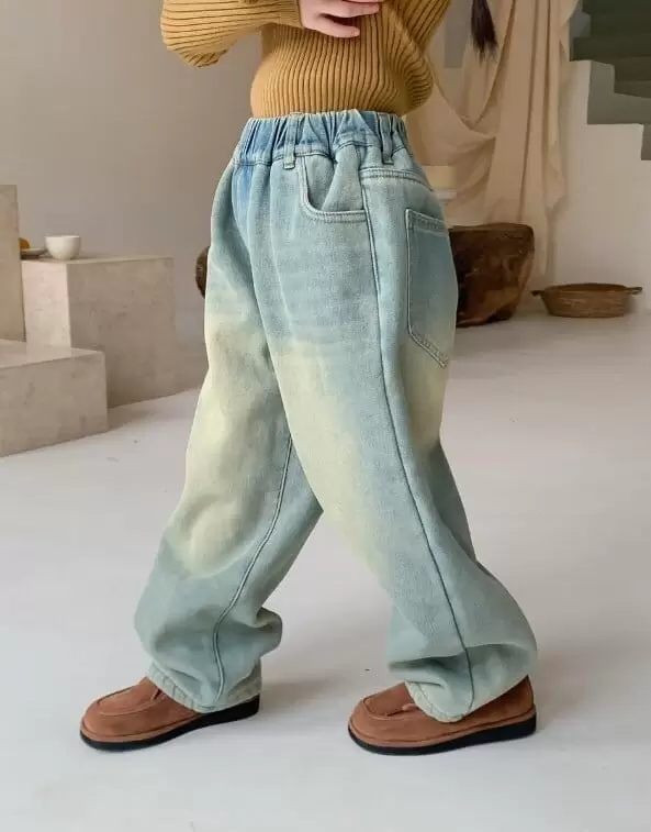 Little Rabbit - Korean Children Fashion - #designkidswear - Mink Jeans - 6