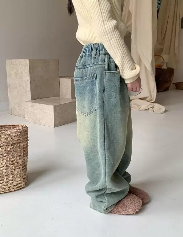 Little Rabbit - Korean Children Fashion - #fashionkids - Mink Jeans - 8