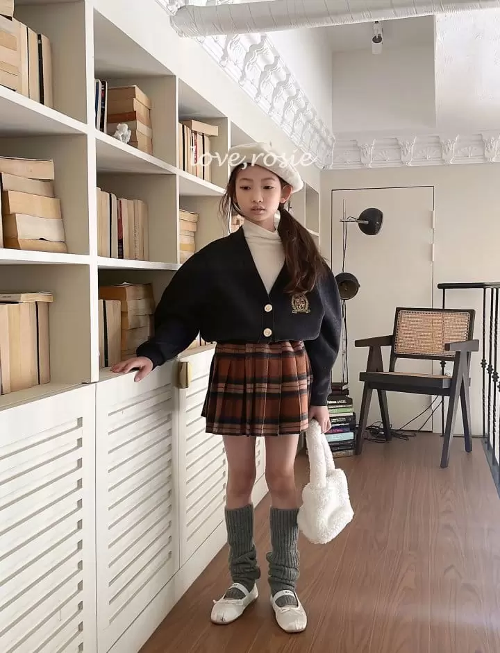 Love Rosie - Korean Children Fashion - #discoveringself - School Embroider Cardigan - 9