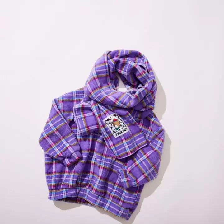 Middle Name - Korean Children Fashion - #designkidswear - Check Sweatshirt - 5