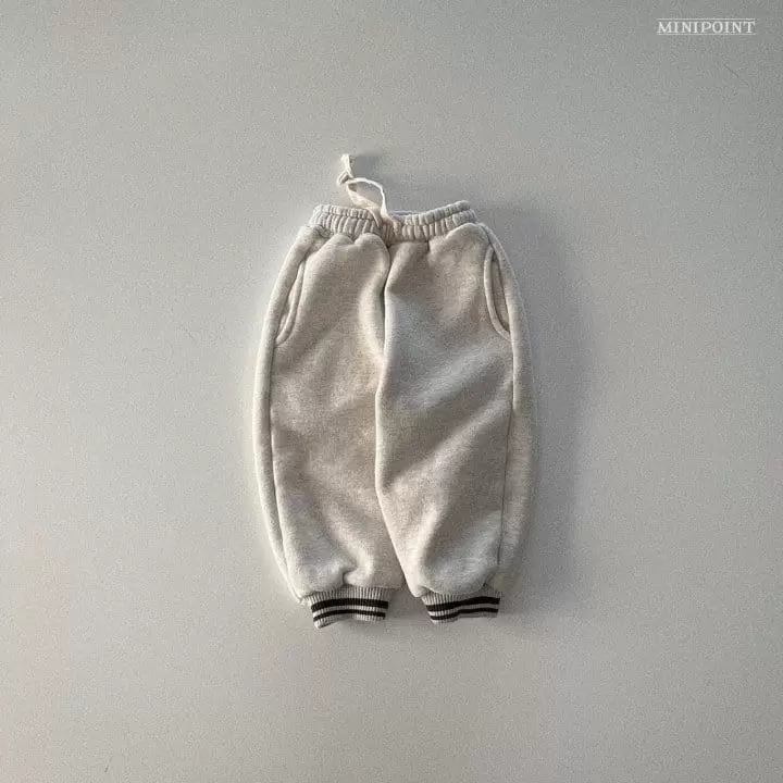 Minipoint - Korean Children Fashion - #Kfashion4kids - Hem Banding Pants