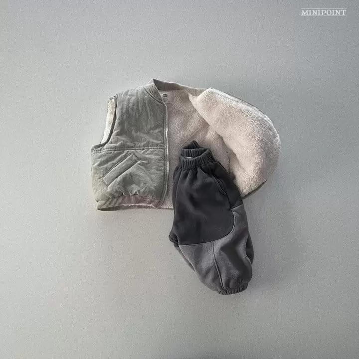 Minipoint - Korean Children Fashion - #childofig - Half Slit Pants - 3