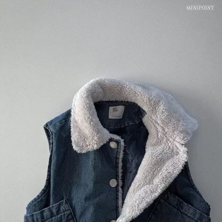 Minipoint - Korean Children Fashion - #childrensboutique - 70's Warm Vest - 4