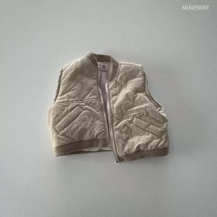 Minipoint - Korean Children Fashion - #designkidswear - Snow Vest