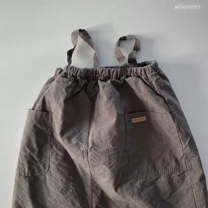 Minipoint - Korean Children Fashion - #discoveringself - Shoulder One-Piece - 3