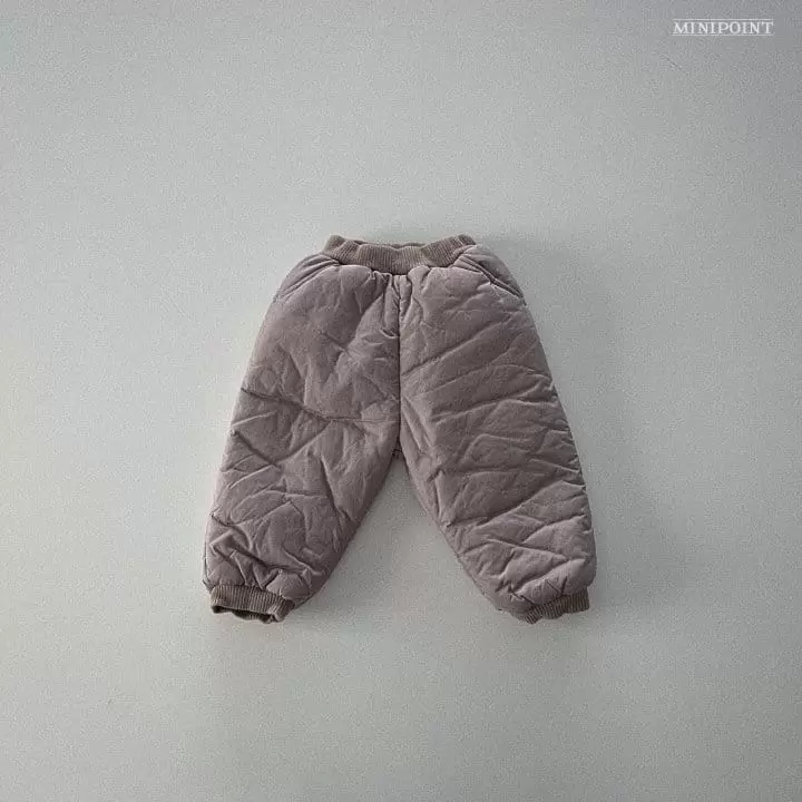 Minipoint - Korean Children Fashion - #minifashionista - Warm Banding Pants - 2