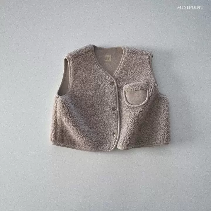 Minipoint - Korean Children Fashion - #prettylittlegirls - Reversible Vest