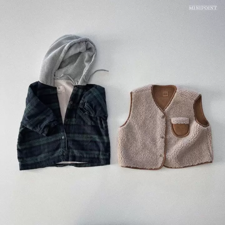 Minipoint - Korean Children Fashion - #toddlerclothing - Reversible Vest - 4