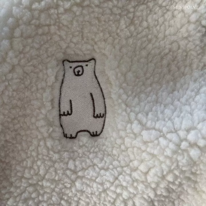 Minipoint - Korean Children Fashion - #stylishchildhood - A Bear Sweatshirt - 3