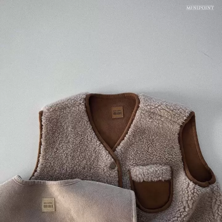 Minipoint - Korean Children Fashion - #toddlerclothing - Reversible Vest - 3