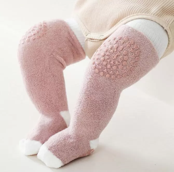 Miso - Korean Baby Fashion - #babyoutfit - Knee Pads Knee Socks - 2