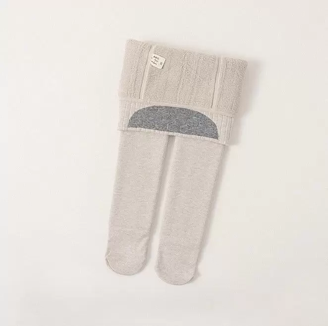 Miso - Korean Children Fashion - #discoveringself - Fleece Foot Leggings - 3
