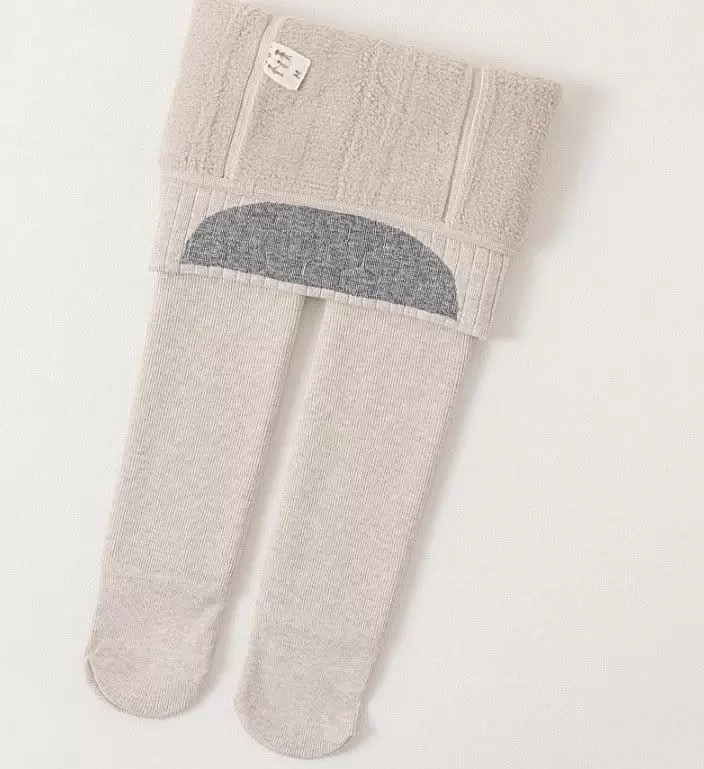 Miso - Korean Children Fashion - #kidzfashiontrend - Fleece Foot Leggings - 7