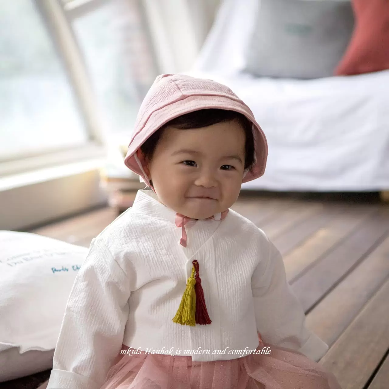 Mkids - Korean Baby Fashion - #babyoutfit - Willow Romper Set - 3