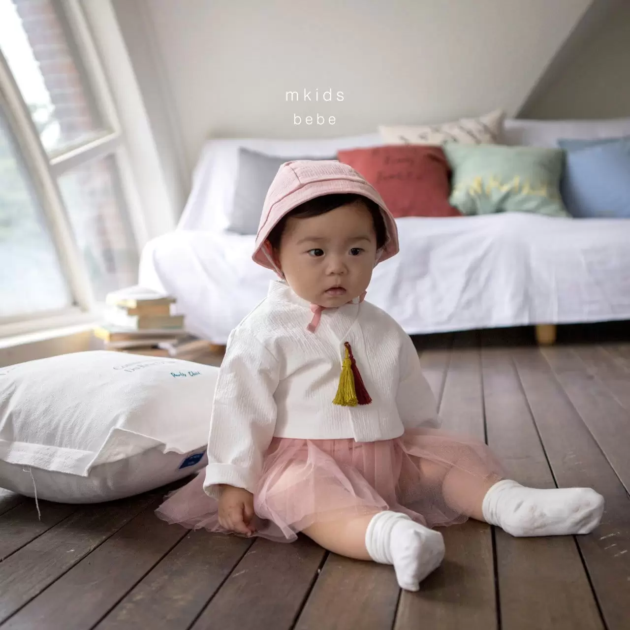 Mkids - Korean Baby Fashion - #smilingbaby - Willow Romper Set - 8