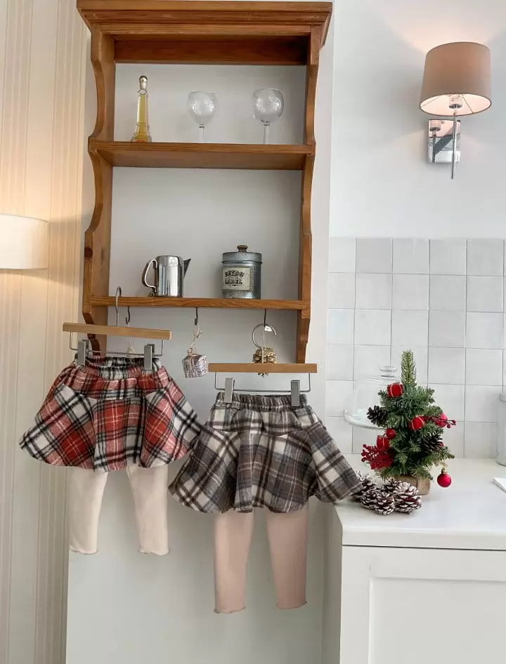 Moncher Chouchou - Korean Children Fashion - #stylishchildhood - Karel Skirt Leggings
