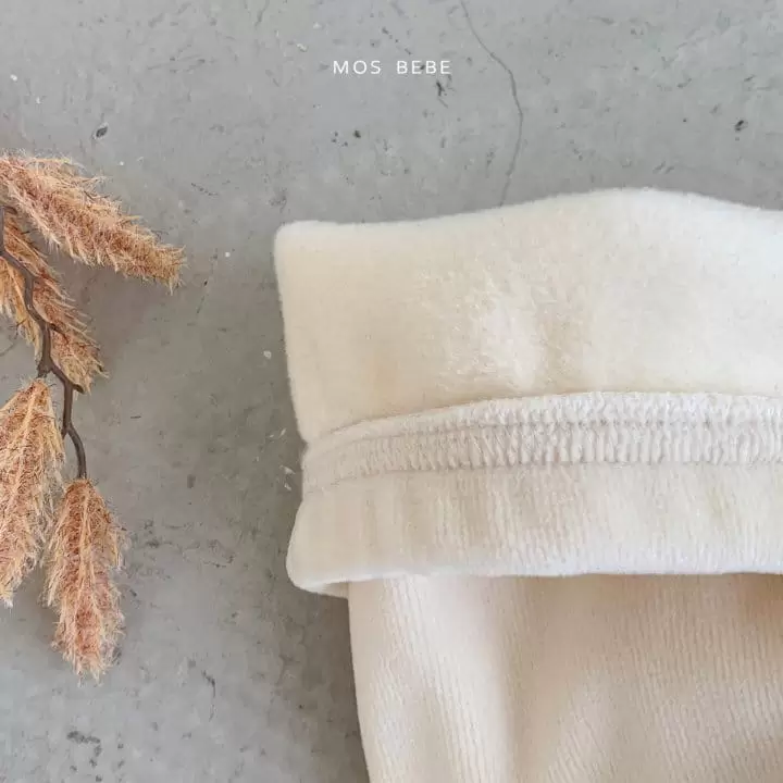 Mos Bebe - Korean Baby Fashion - #babyoutfit - Mink Bbang Tteok Leggings - 6