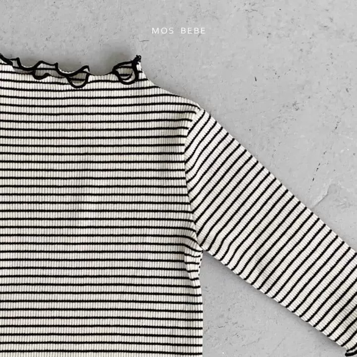 Mos Bebe - Korean Baby Fashion - #onlinebabyboutique - Miu Half Turtleneck Tee - 8