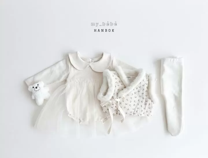 My Bebe - Korean Baby Fashion - #babyfever - Bebe Sha Dress Up For New Year Set
