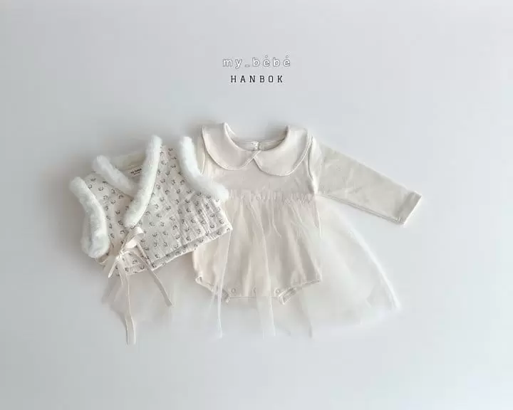 My Bebe - Korean Baby Fashion - #babylifestyle - Bebe Sha Dress Up For New Year Set - 3