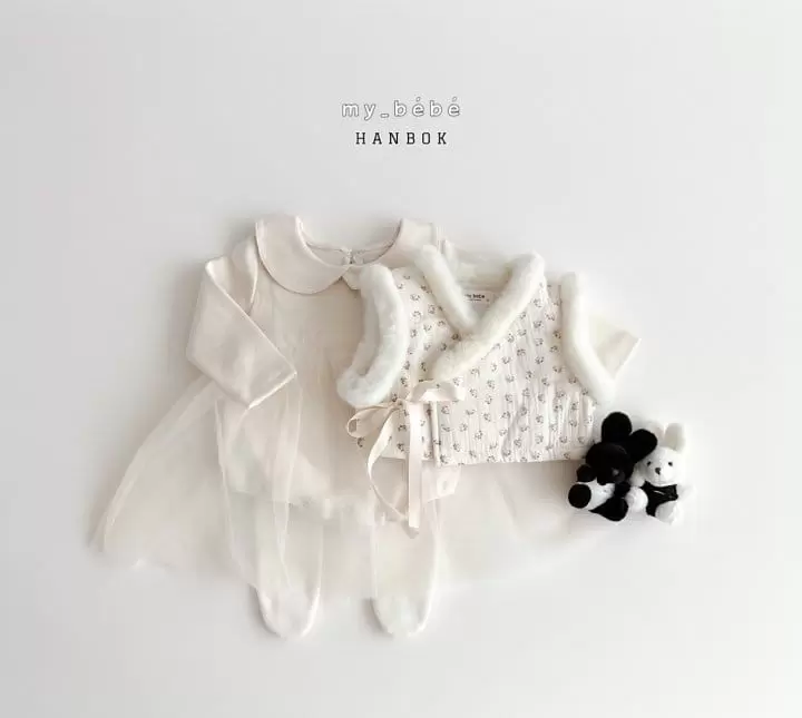 My Bebe - Korean Baby Fashion - #babyoutfit - Bebe Sha Dress Up For New Year Set - 7