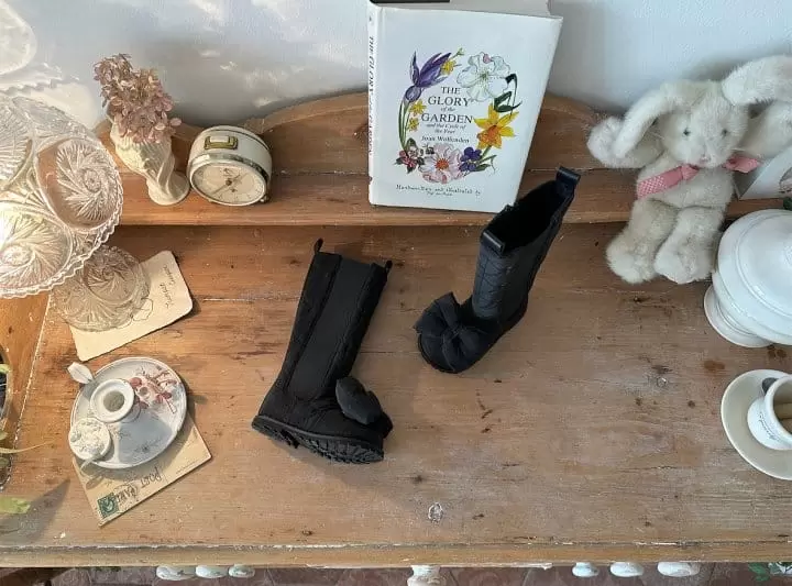 Neko - Korean Children Fashion - #childofig - IW1005 Sharel Quilted Boots - 10