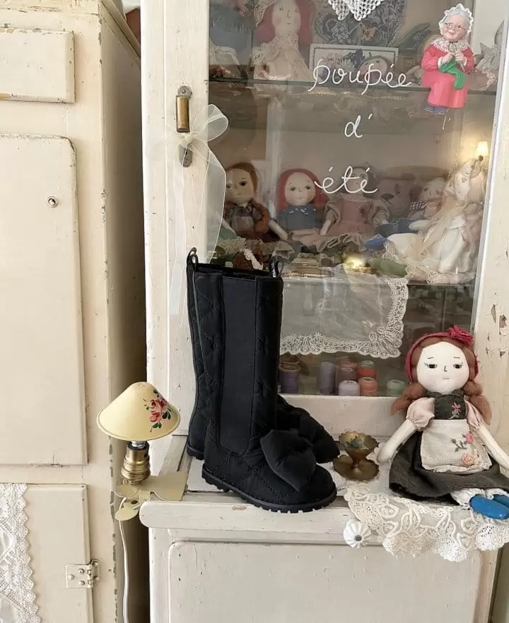 Neko - Korean Children Fashion - #kidsshorts - IW1005 Sharel Quilted Boots