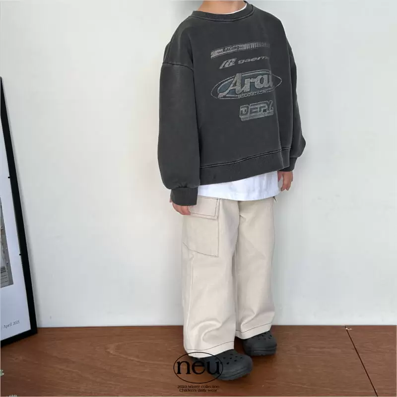 Neu - Korean Children Fashion - #discoveringself - Ara Pig Sweatshirt - 4